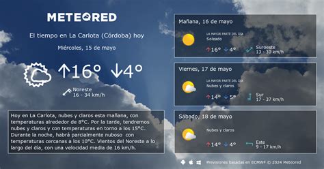 El Tiempo en La Carlota (Córdoba)